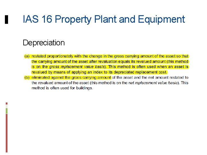 IAS 16 Property Plant and Equipment Depreciation 