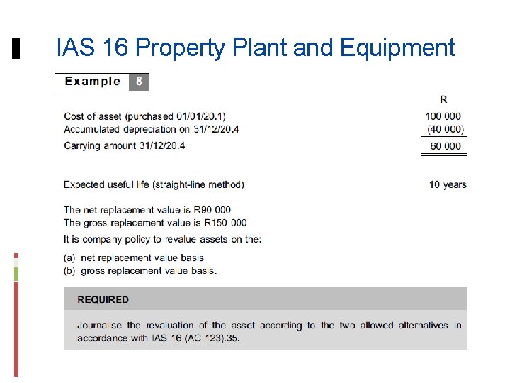 IAS 16 Property Plant and Equipment 