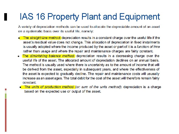 IAS 16 Property Plant and Equipment 