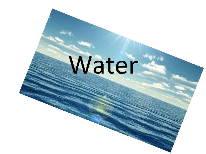 Water 