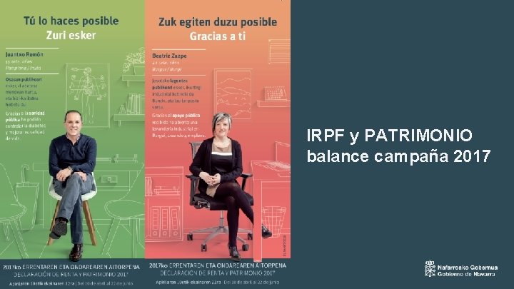 IRPF y PATRIMONIO balance campaña 2017 