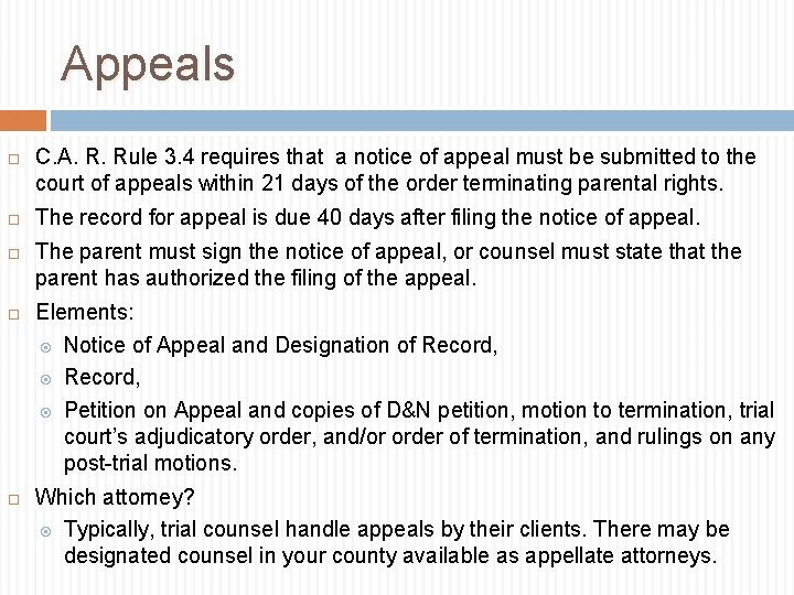 Appeals C. A. R. Rule 3. 4 requires that a notice of appeal must