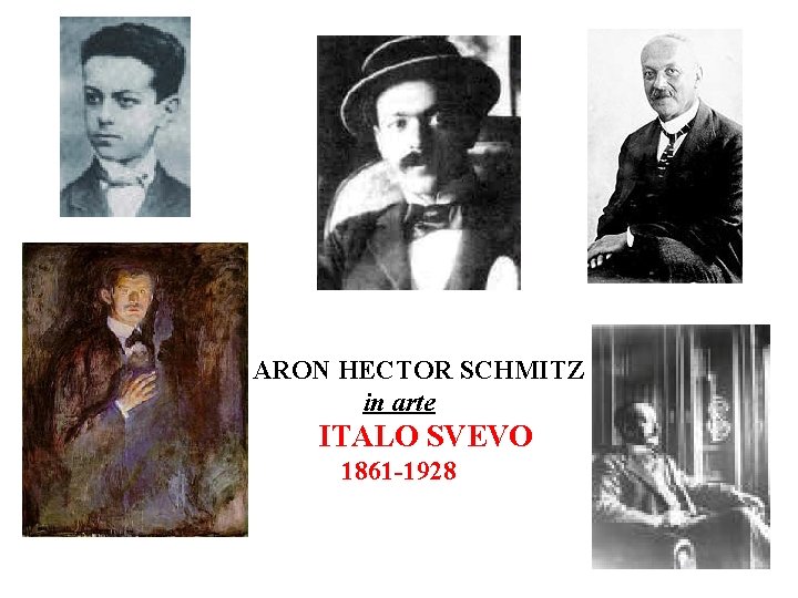 ARON HECTOR SCHMITZ in arte ITALO SVEVO 1861 -1928 