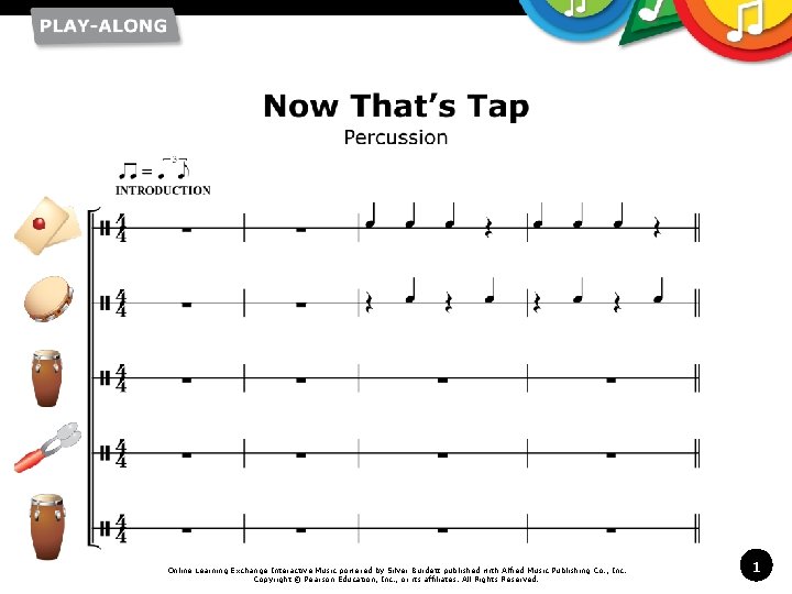 Online Learning Exchange Interactive Music powered by Silver Burdett published with Alfred Music Publishing