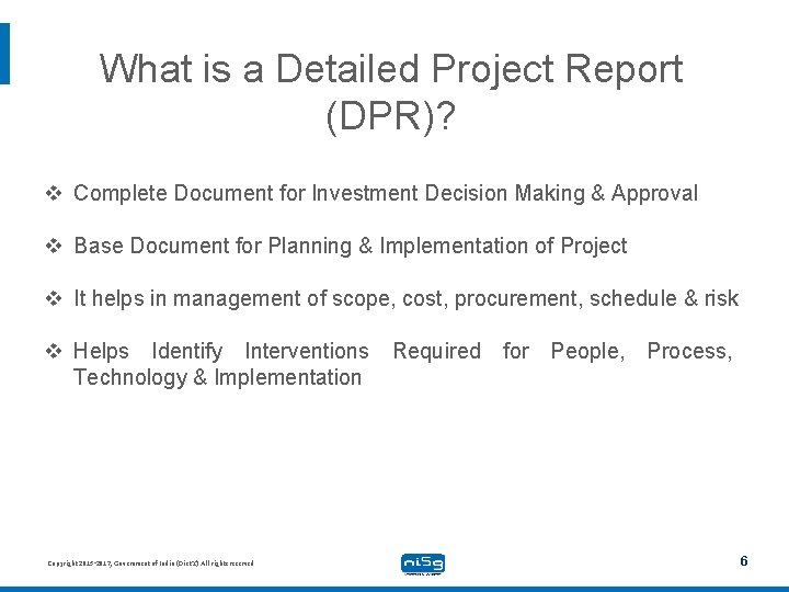 What is a Detailed Project Report (DPR)? v Complete Document for Investment Decision Making