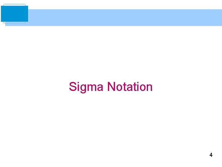 Sigma Notation 4 