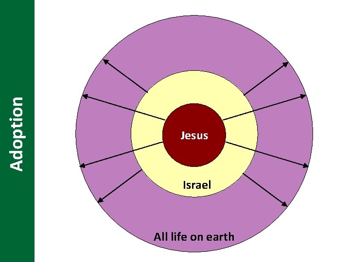 Adoption Jesus Israel All life on earth 