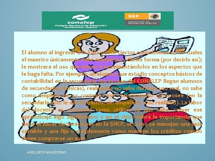CURSO FORMACIN DIDCTICA DEL MODELO ACADMICO DE CALIDAD