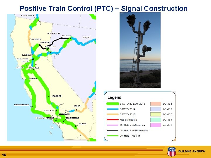 Positive Train Control (PTC) – Signal Construction 16 