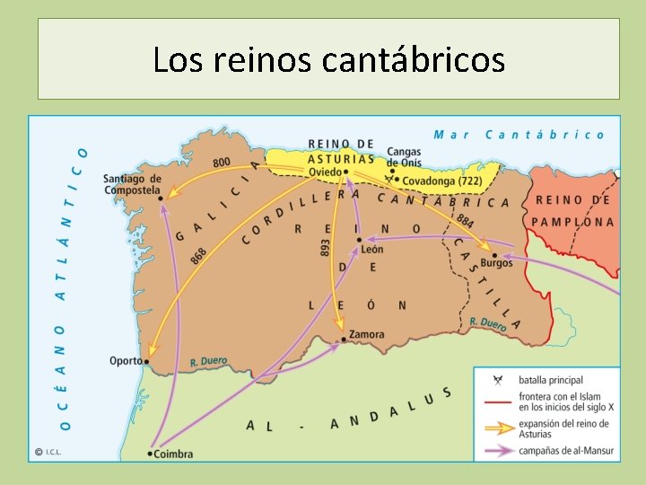 Los reinos cantábricos 