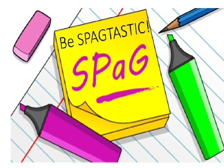 Be SPAGTASTIC! GCSE – Spelling, Punctuation and Grammar 