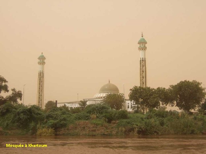 Mosquée à Khartoum 