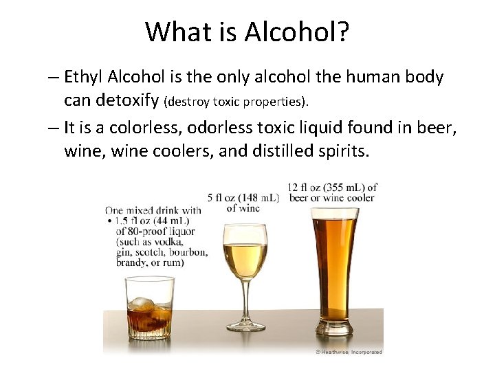 What is Alcohol? – Ethyl Alcohol is the only alcohol the human body can