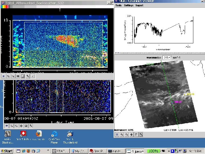 AIRS MODIS CALIOP Cirrus study 