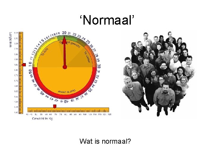 ‘Normaal’ Wat is normaal? 