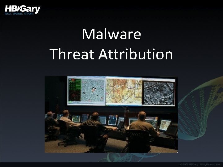 Malware Threat Attribution 