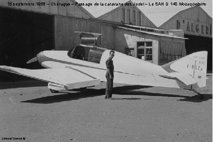 15 septembre 1958 – Chéragas – Passage de la caravane des Jodel – Le