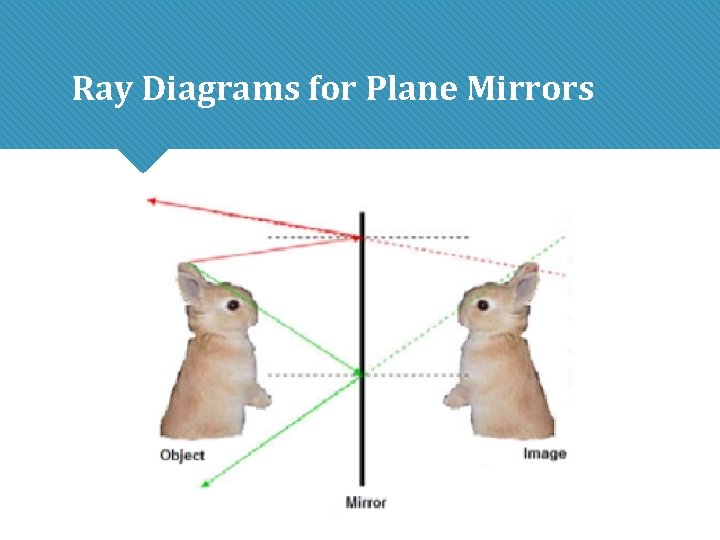 Ray Diagrams for Plane Mirrors Ray Diagrams for Plane Mirrors