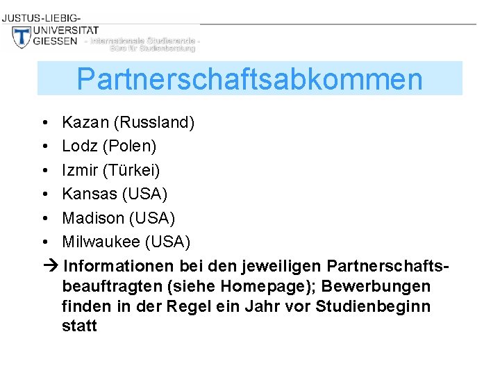 Partnerschaftsabkommen • Kazan (Russland) • Lodz (Polen) • Izmir (Türkei) • Kansas (USA) •