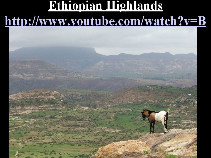 Ethiopian Highlands http: //www. youtube. com/watch? v=B 7 k. Ah_JHqp 4 