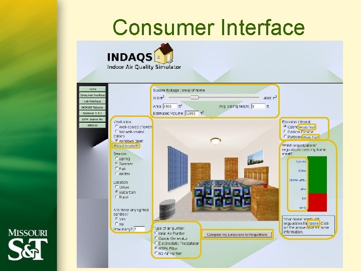 Consumer Interface 