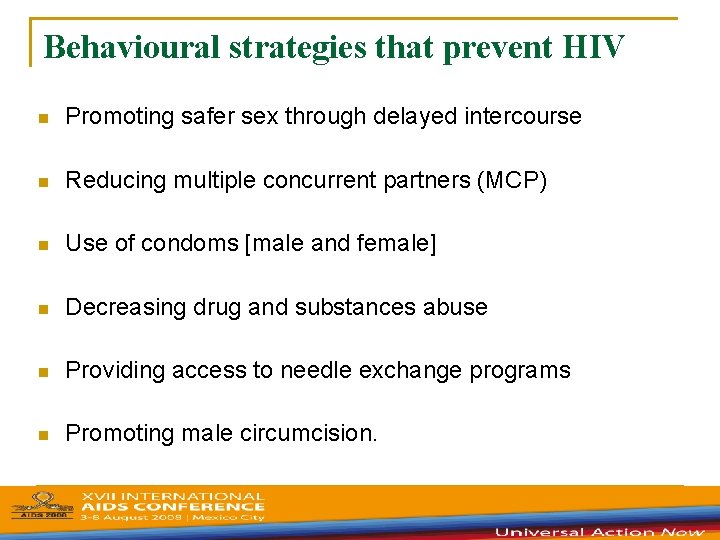 HIV Prevention interventions and research Geoffrey Setswe Dr