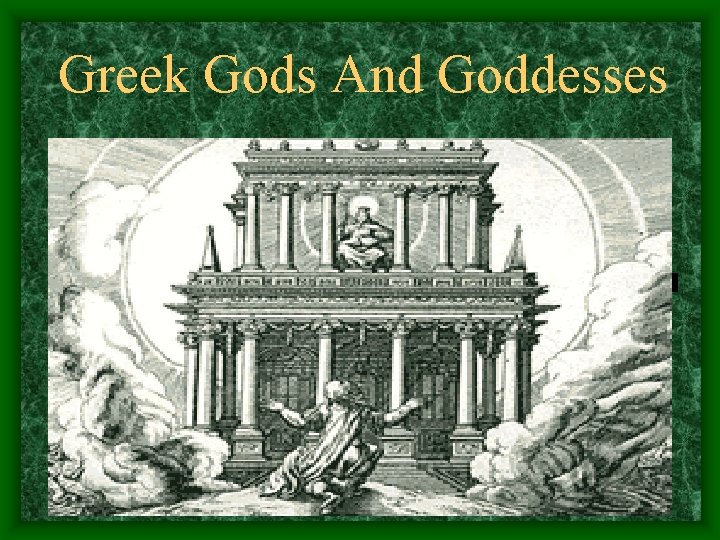 Greek Gods And Goddesses 