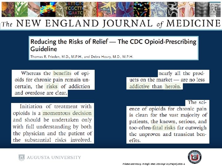 Frieden and Houry. N Engl J Med. 2016 Apr 21; 374(16): 1501 -4. Frieden and Houry. N Engl J Med. 2016 Apr 21; 374(16): 1501 -4.
