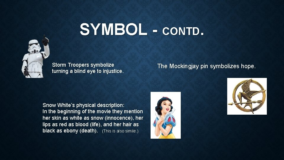 LITERARY TERMS FIGURATIVE LANGUAGE When words are used