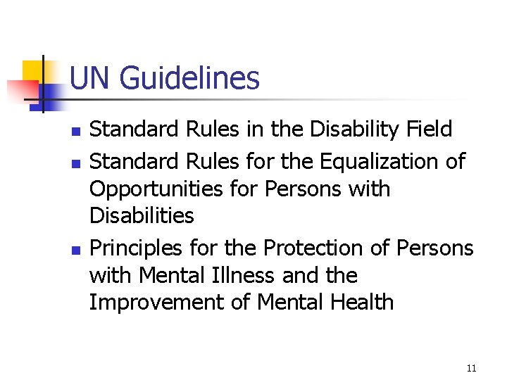 Disability Rights are Human Rights The United Nations