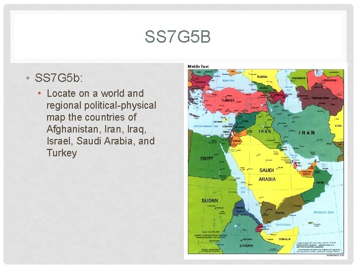 SS 7 G 5 B • SS 7 G 5 b: • Locate on