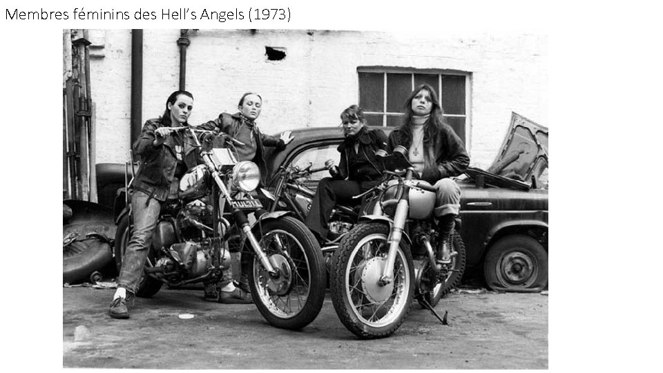 Membres féminins des Hell’s Angels (1973) 