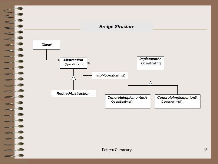 Pattern Summary 18 