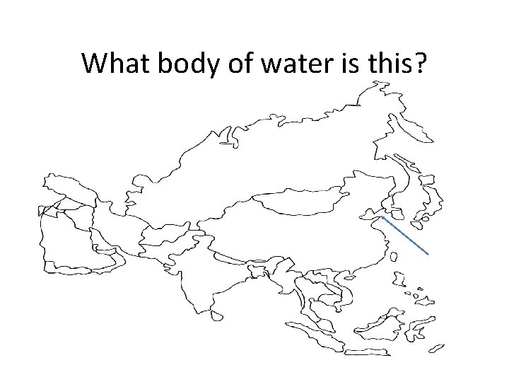 What body of water is this? 