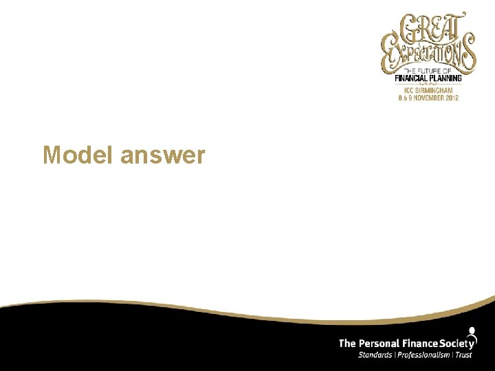 Model answer 