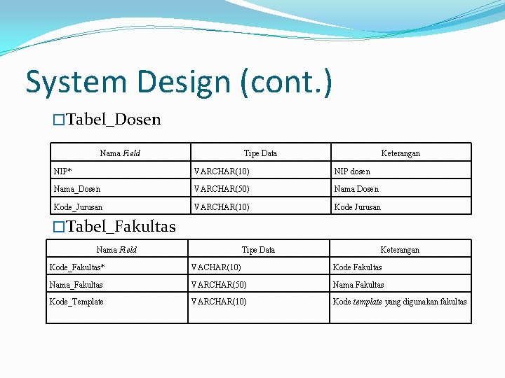 Design and Implementation of Online Questionnaire Application for