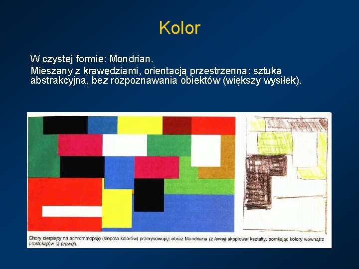 Kolor W czystej formie: Mondrian. Mieszany z krawędziami, orientacją przestrzenna: sztuka abstrakcyjna, bez rozpoznawania