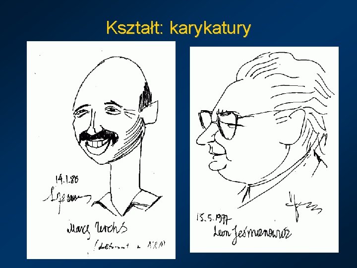 Kształt: karykatury 