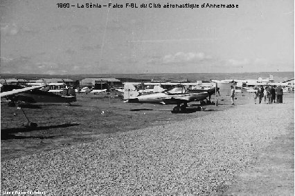 1960 – La Sénia – Falco F-8 L du Club aéronautique d’Annemasse (Jean-Pierre Terrades)