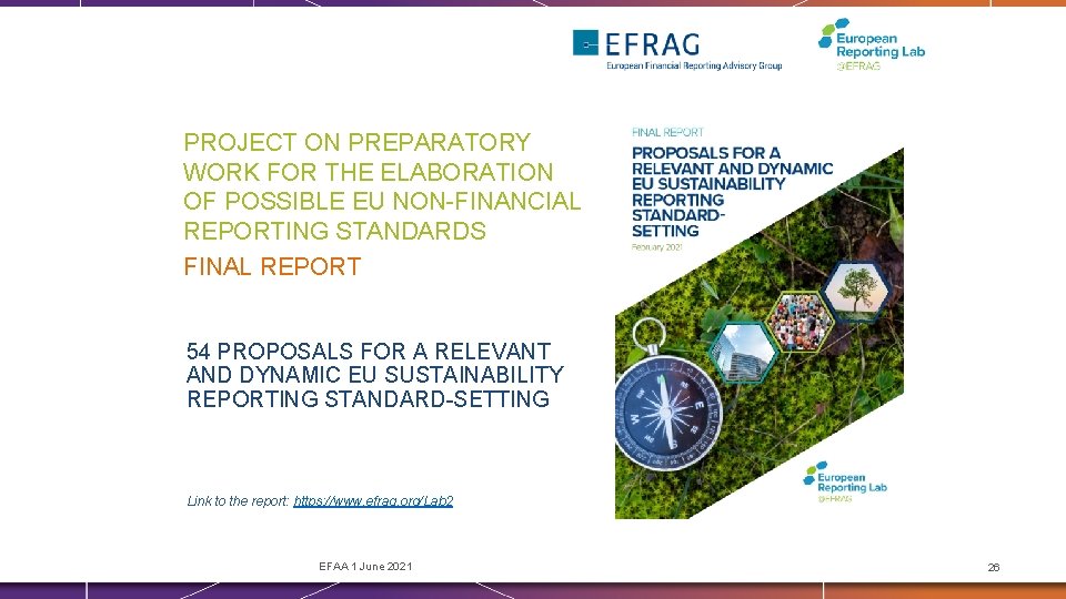 PROJECT ON PREPARATORY WORK FOR THE ELABORATION OF POSSIBLE EU NON-FINANCIAL REPORTING STANDARDS FINAL