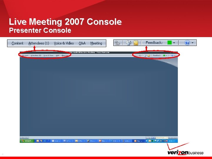 Live Meeting 2007 Console Presenter Console 8 