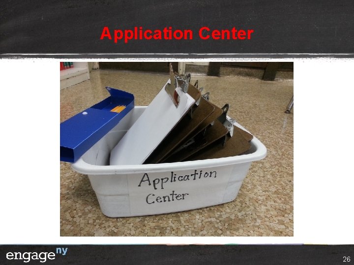 Application Center 26 