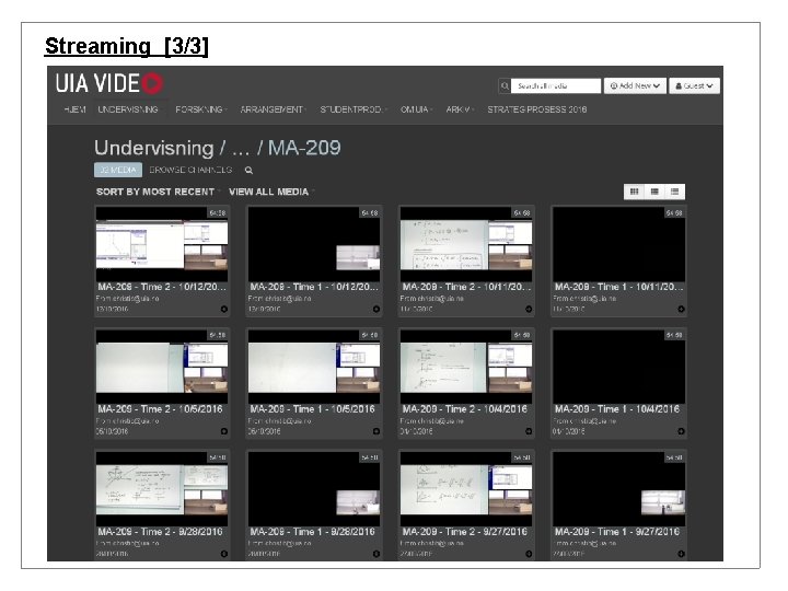 Streaming [3/3] 