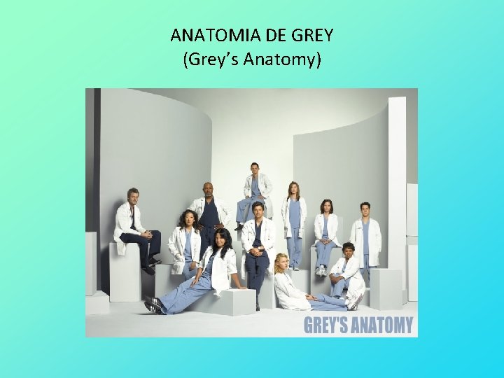 ANATOMIA DE GREY (Grey’s Anatomy) 