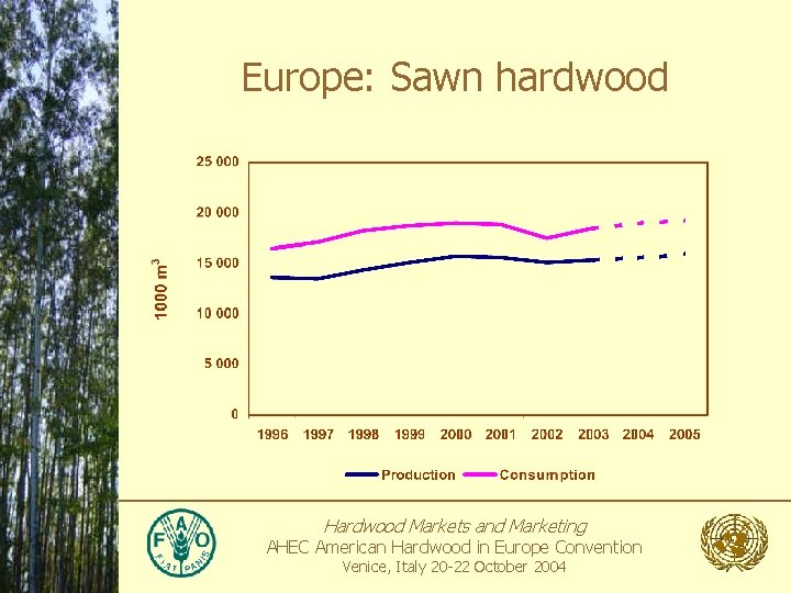 Europe: Sawn hardwood Hardwood Markets and Marketing AHEC American Hardwood in Europe Convention Venice,