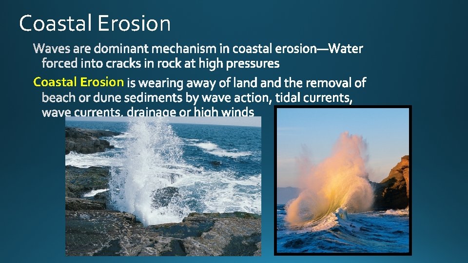 Coastal Erosion 