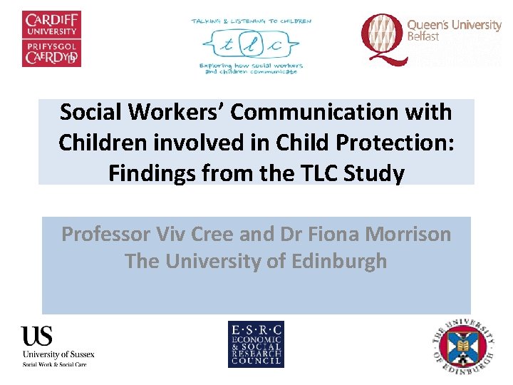 Social Workers Communication with Children involved in Child