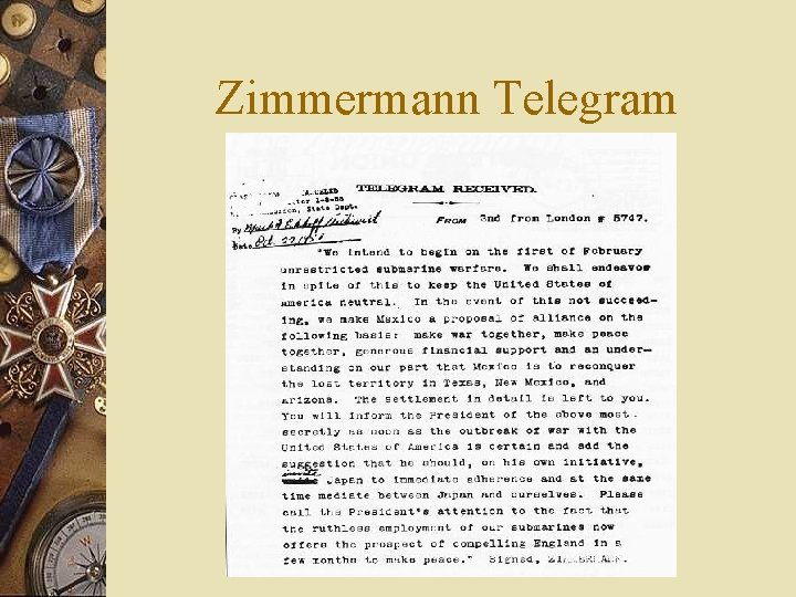 Zimmermann Telegram 