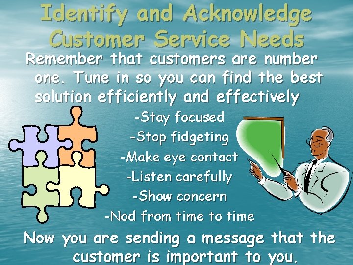 Customer Service Training Lesson 3 Communication 1 After