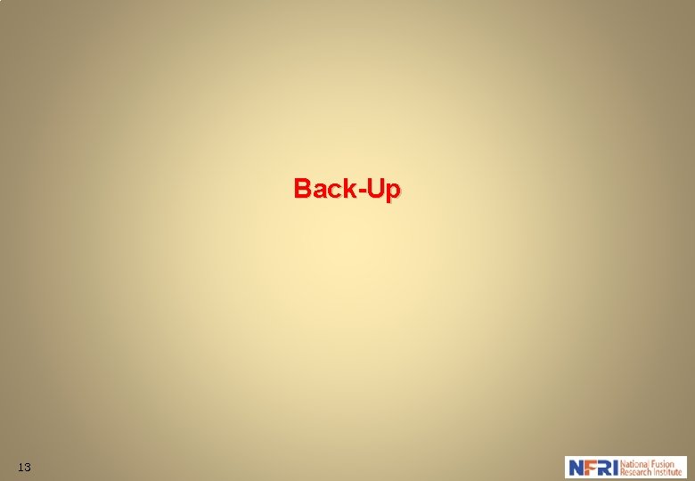 Back-Up 13 